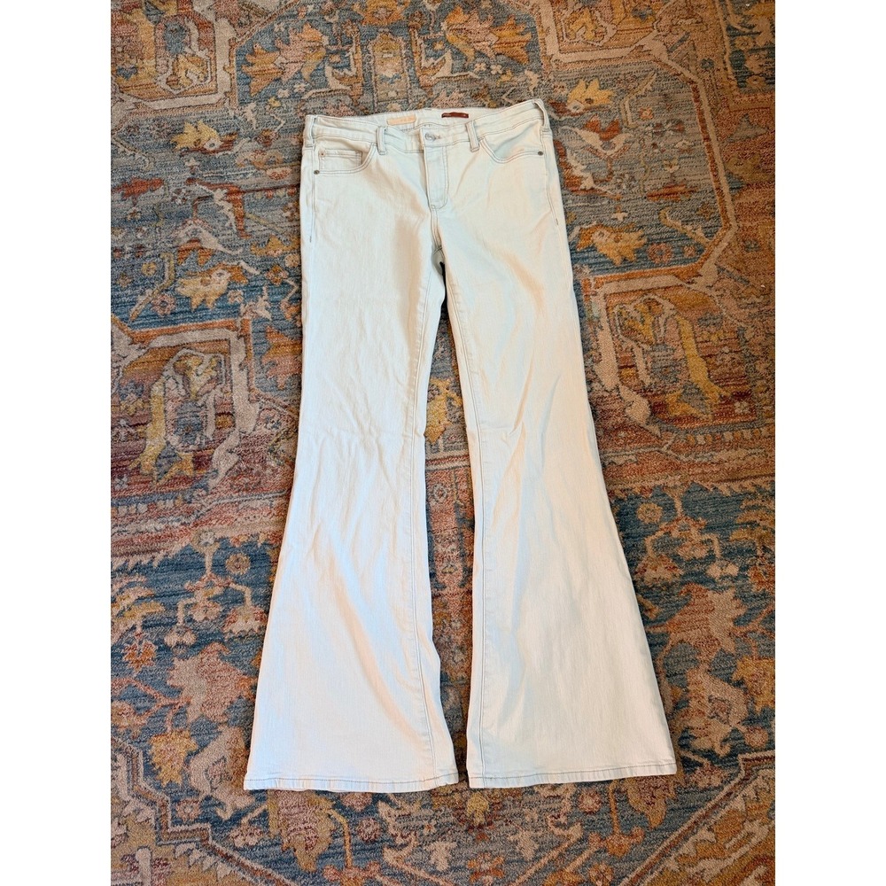 Pilcro and the Letterpress Light Wash Flare Jeans Size 29 OBI531284